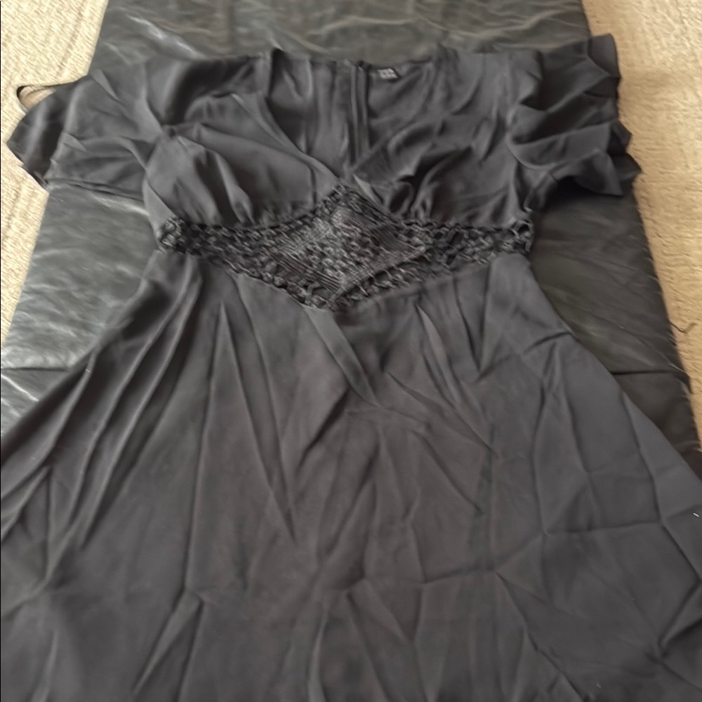 Elegant Black Women's Dress